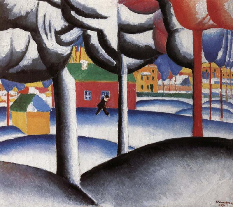 Landscape, Kasimir Malevich